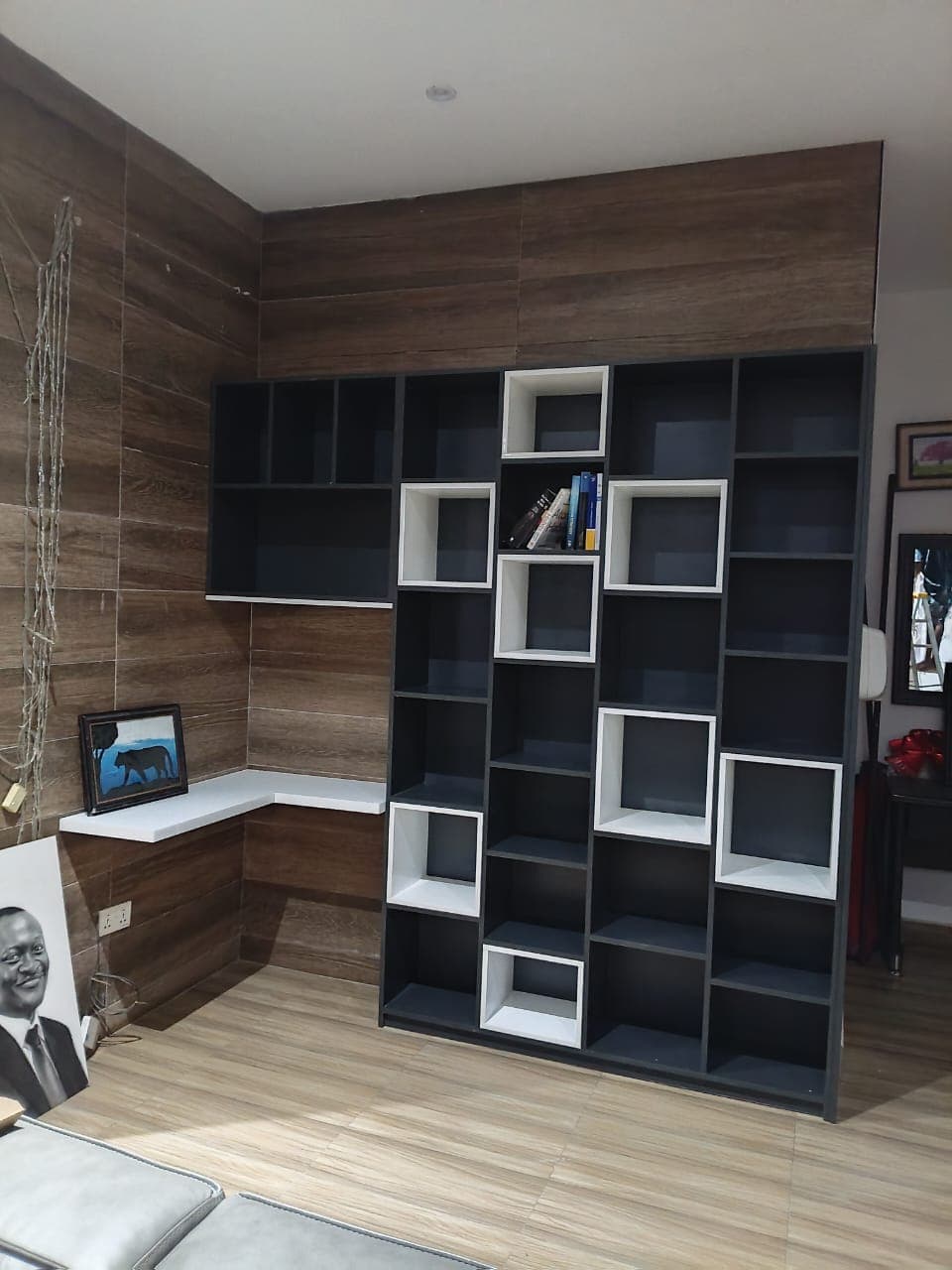 Custom Bookshelf & Display Unit