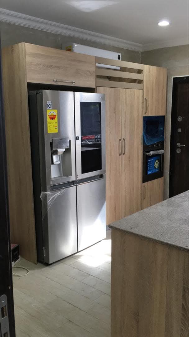 Kitchen Cabinet & Refrigerator Enclosure