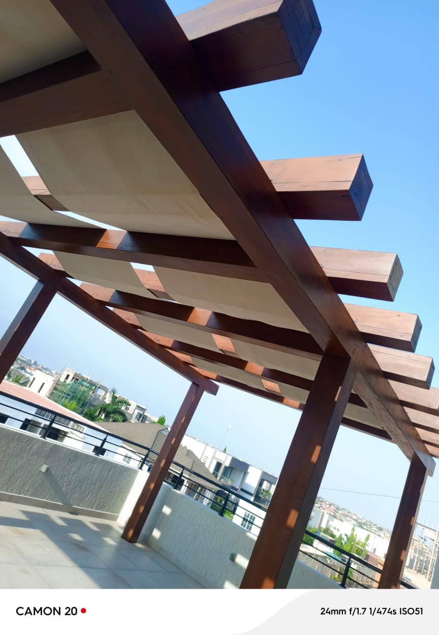 Rooftop Timber Pergola