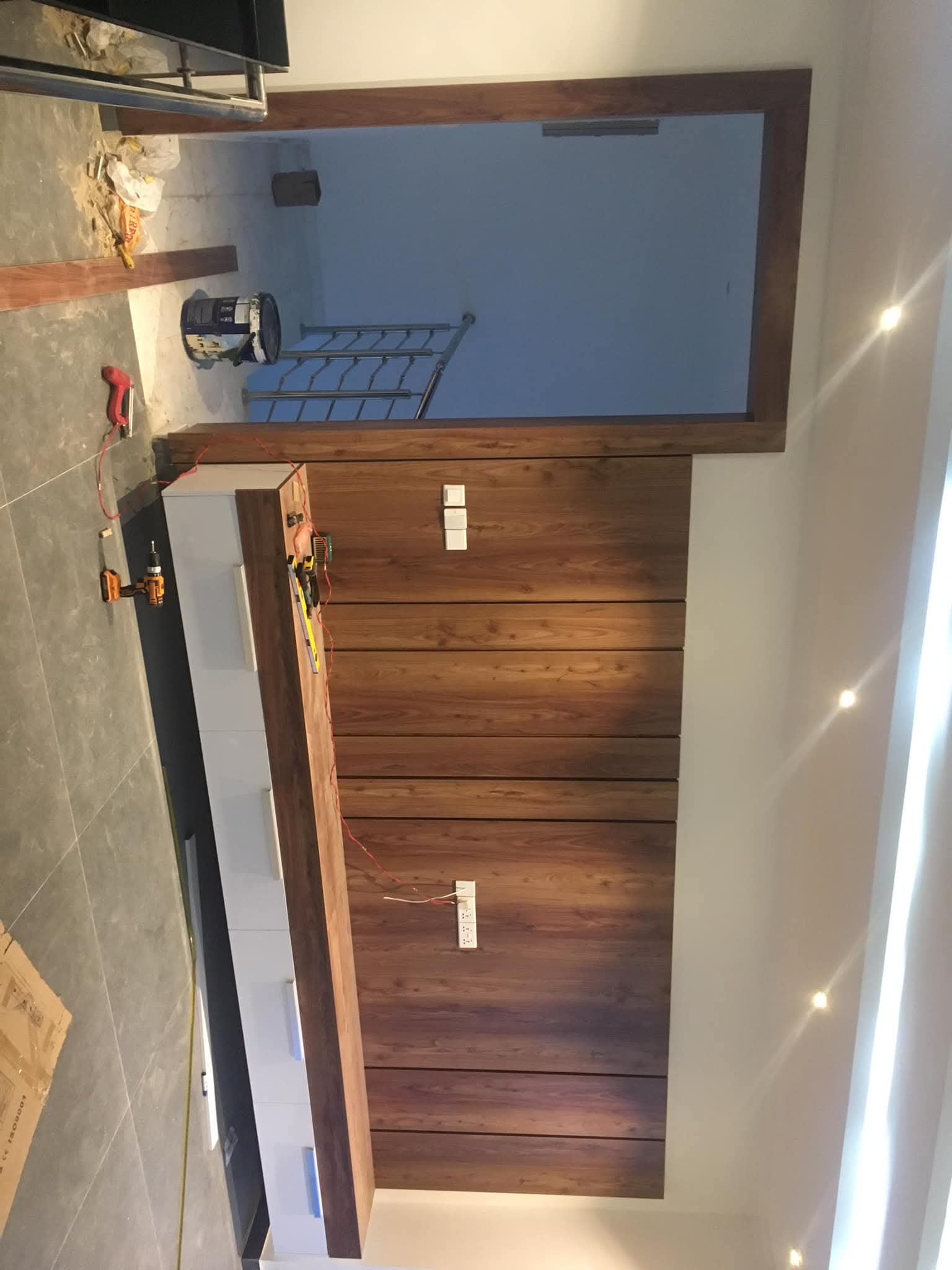 Wood Wall Paneling Installation